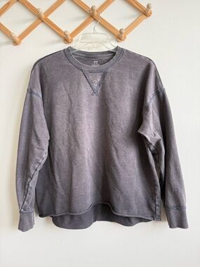 Aerie mineral washed oversized Sweatshirt